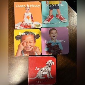 Lovevery mini book bundle- 5 books!
